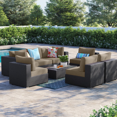 Convene 8-pc Outdoor Patio Sectional Set