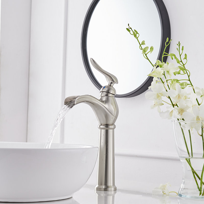 Robinet de lavabo vasque Classic, Nickel brossé