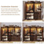 Armoire-penderie à porte en verre Farmhouse-1806312291-1699448158