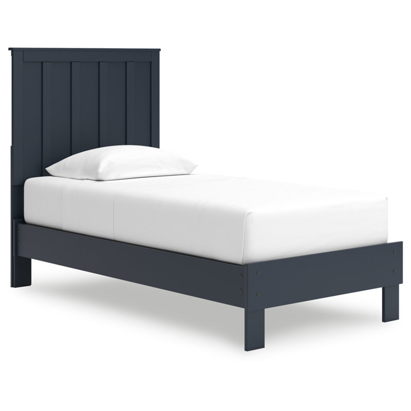 Lit plateforme simple Cottrill, Lit simple