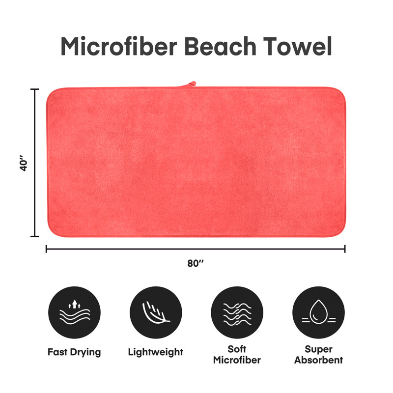 Bath Sheet, Pink
