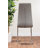 Tierra Modern Glass & Metal Extendable Dining Table Set & 4 Luxury Faux Leather Dining Chairs-675948937
