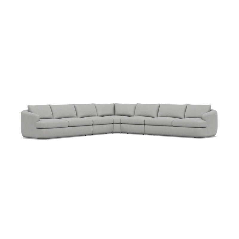 Jules Fabric 5 Pc Sectional, 1583-010
