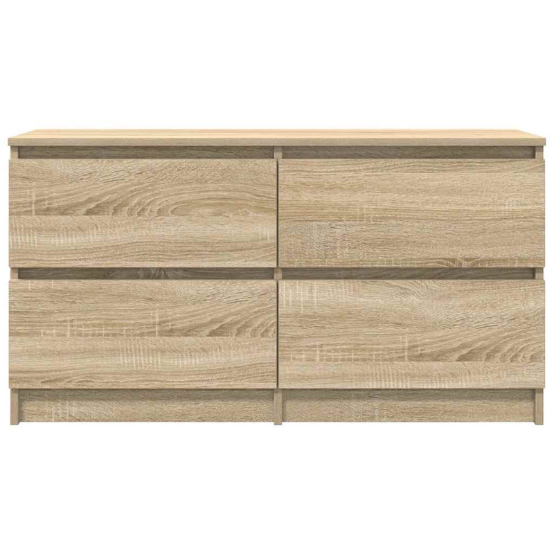 TV Cabinet 100X35x54 Cm Engineered Wood, Sonoma Oak
