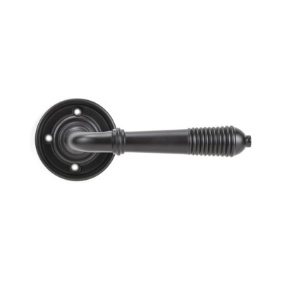 Reeded Lever on Rose Set - Unsprung