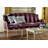 76" Recessed Arm Sofa