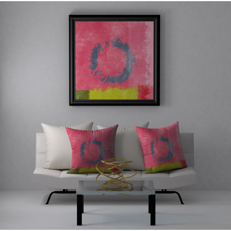 Housse de coussin carrée de renommée Victor, 24" X 24"