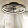 20" Flush Mount Ceiling Fan with Light and Remote & App Control