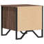 Aimilios 40cm W Metal Bedside Table-2123141112