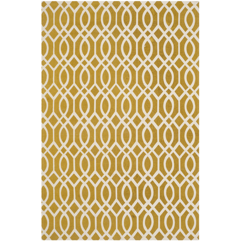 Charing Cross Cedar Brook Hand Loomed Cotton Rug, Rectangle 2'3" x 3'9"