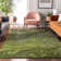 Premium Machine Washable Cerrito AMF599 Green Rug