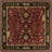 Graziani Oriental Hand-Tufted Wool Burgundy/Black Area Rug-2017098732