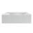 60" x 32" Alcove Soaking Acrylic Bathtub-55829711