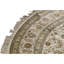 Silk Floral Area Rug in Ivory