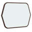 Houston Wall Mirror - Walnut