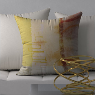 Housse et insert de coussin carré Vivace