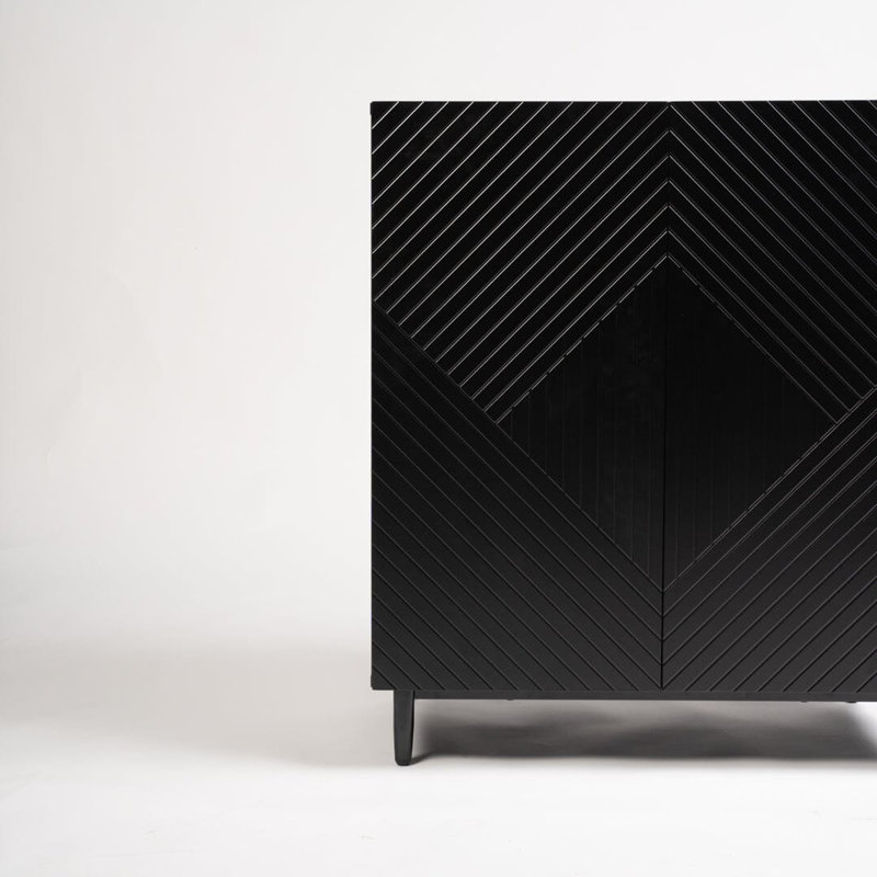 Addae 75 Cm Wide Sideboard, Black