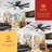 52" 8-blades Flush Mount Indoor Ceiling Fan With Light And Remote/app Control-2022916730