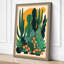 Desert Landscape Botanical - Wrapped Canvas-253063558-253063564