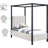 Kelly Upholstered Canopy Bed-94559502-94559503
