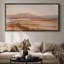 «Warm Desert Landscape Brushstroke», reproduction d'art sur toile-274073213-274073214