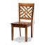 Chaise d'appoint en bois massif Fraserburgh-1174508955