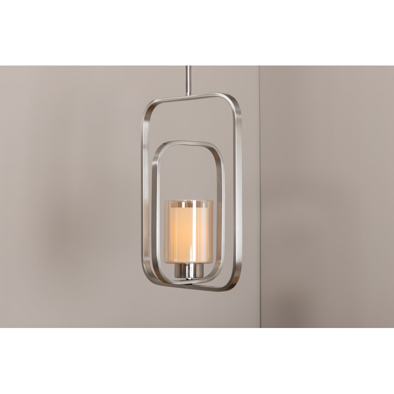 Altheimer 1 - Light Nickel Lantern Pendant