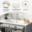 Meuble-lavabo et meuble-lavabo moderne en bois gris