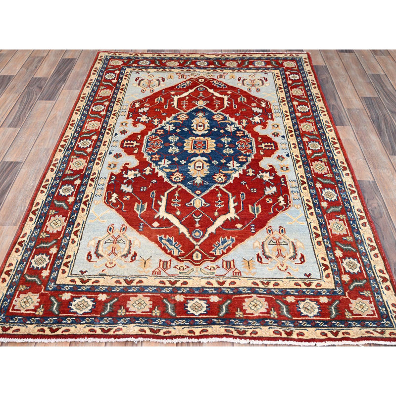 Jetzabel One-of-a-Kind Rectangle 4' X 6' New Age Wool Area Rug