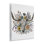 Plaque murale Boho Wildflower Longhorn, design par Alisha Kiara Design