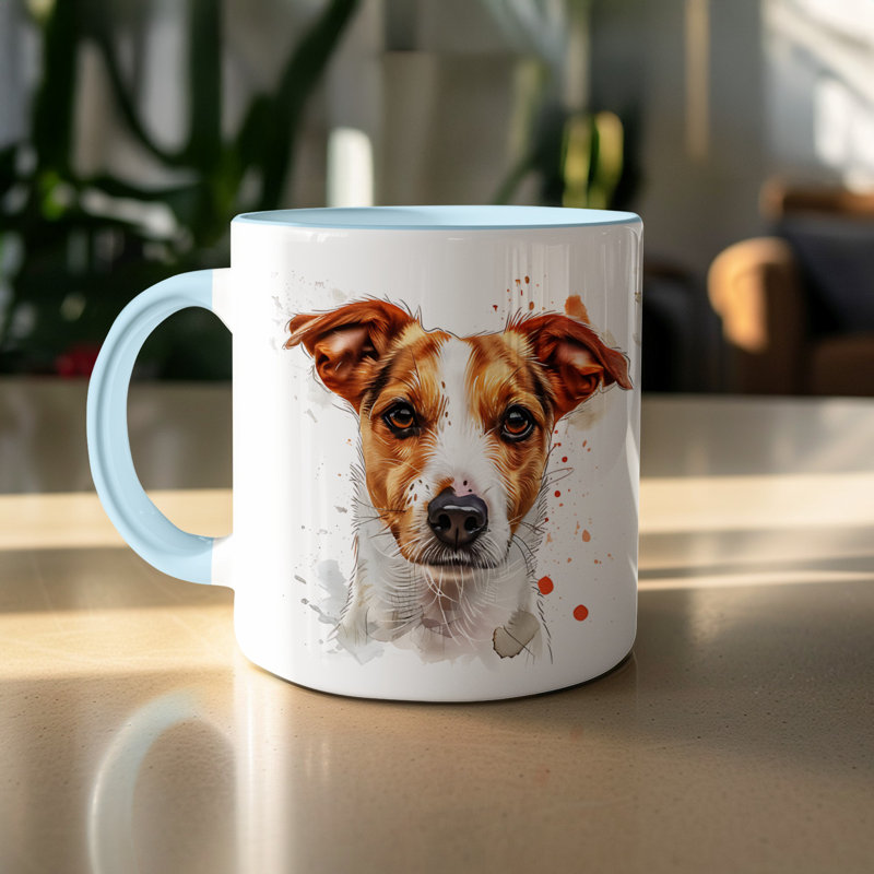 Mug, Light Blue, 2