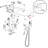 Complete Shower System With Rough-In Valve With 10 Inches Rain Shower Head-113616008