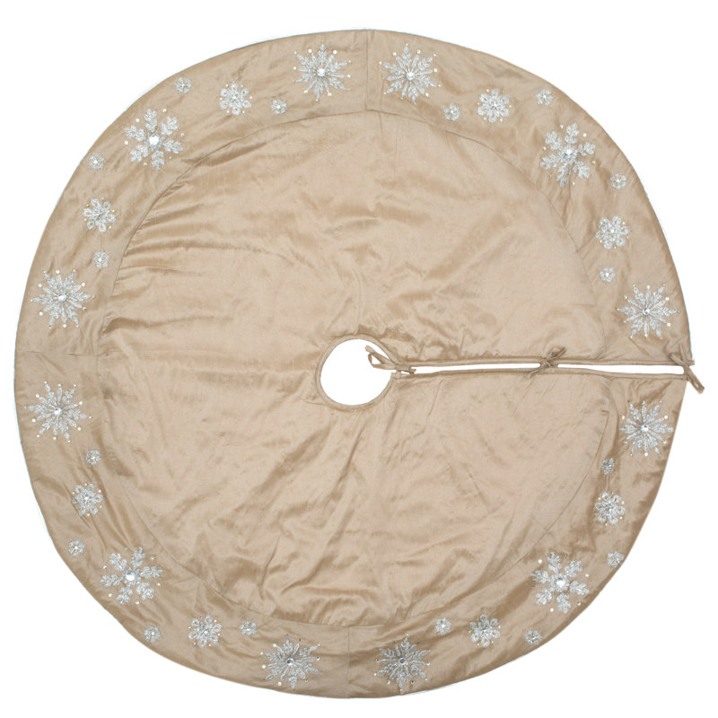 Vickerman Snowflake Christmas Textile Collection, Yellow