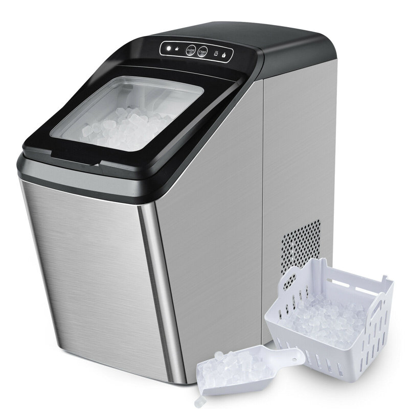 Ice-Making Machine With 29 Pounds Pebble Ice Per Day