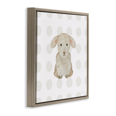 «Nursery Lamb on Dots» par Cindy Jacobs