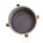 Surles Round Modern Ceramic Indoor Pot Planter with Wood Legs-763070368-763070399