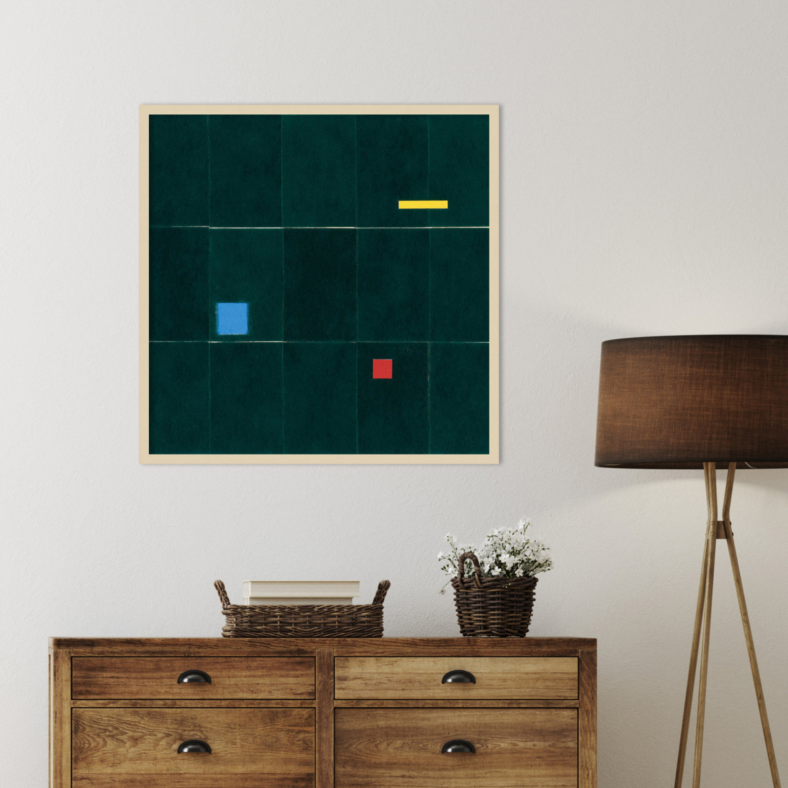 Kitchen Scourers Print by Alex Dunn, Brown, 33" H x 33" W x 1" D