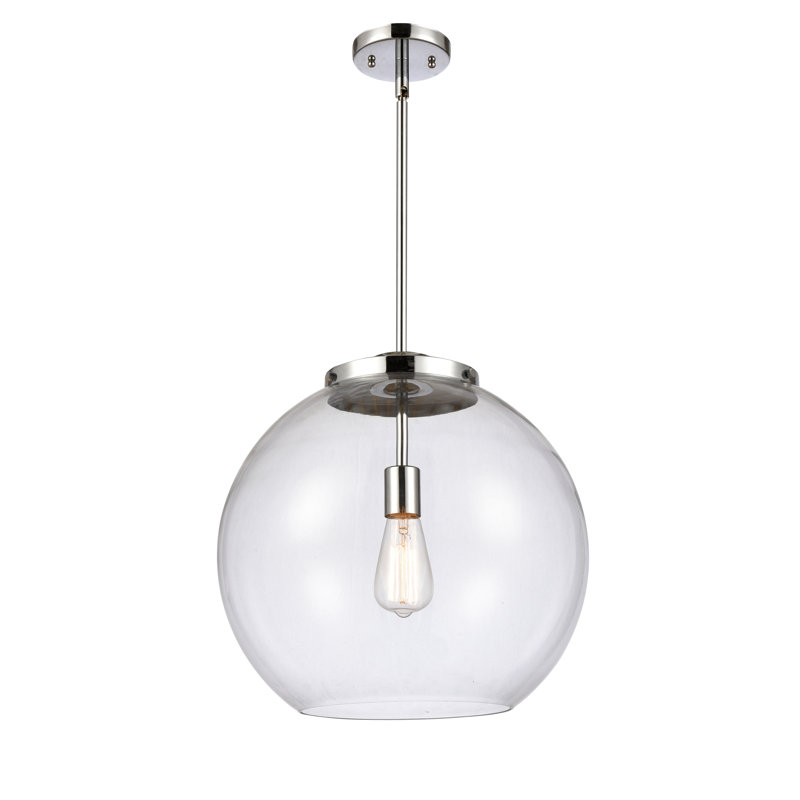 Ralph 1 - Light Sphere Pendant, Polished Chrome