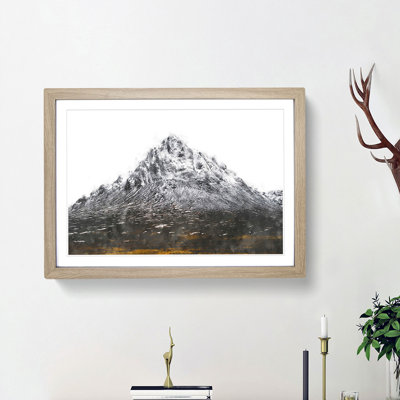Mountain in Scotland - Picture Frame Graphic Art Print