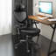 Chaise de bureau ergonomique avec repose-tête Saiden