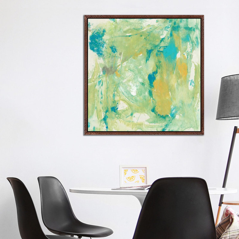 World Wind II 1 Piece Wall Art on Canvas, 93.98 cm H x 93.98 cm W, Classic Wood Framed