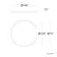 Parthenon 10" Dimmable LED Flush Mount With Built In Color Temperature Adjustability Switch From 2700K/3000K/3500K/4000K-1781832481-1781832486-1781832492