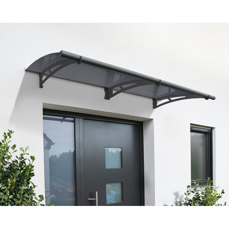 Palram - Canopia Aquila 6' 9" W x 3' D Convex Door Awning