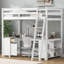 Lit mezzanine double avec bureau en U, tiroirs et tablettes de rangement-6320355-175475