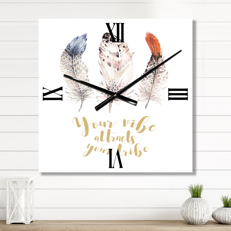 Metal Wall Clock, Small