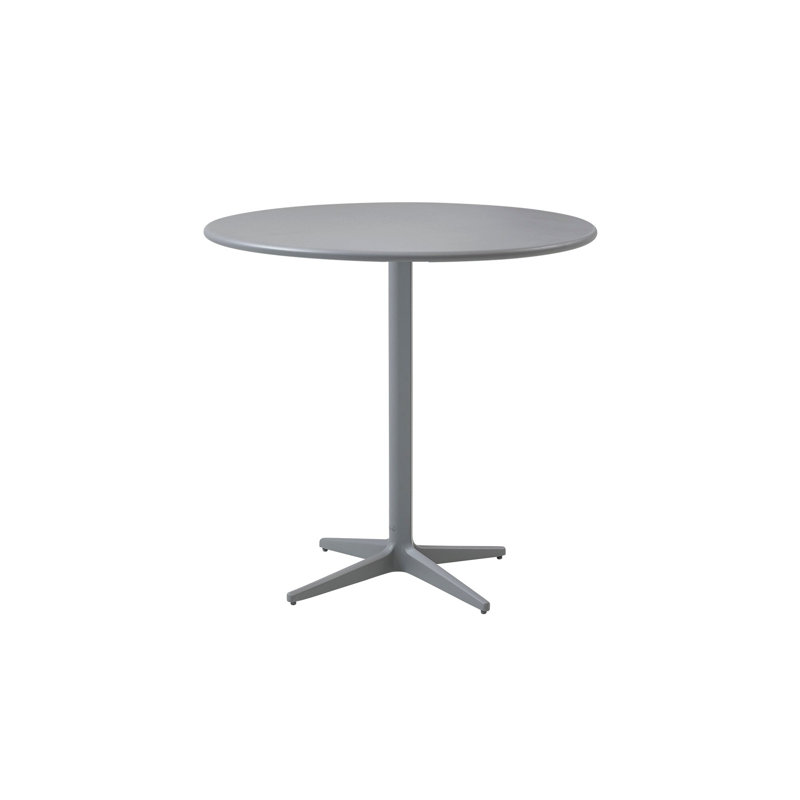 Drop Outdoor Round Coffee Table, Lava Gray, 31.5", Lava Gray