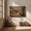 Bottes de cowboy du Texas, art sur toile - ranch de l'Ouest, décor de ferme-1630175817