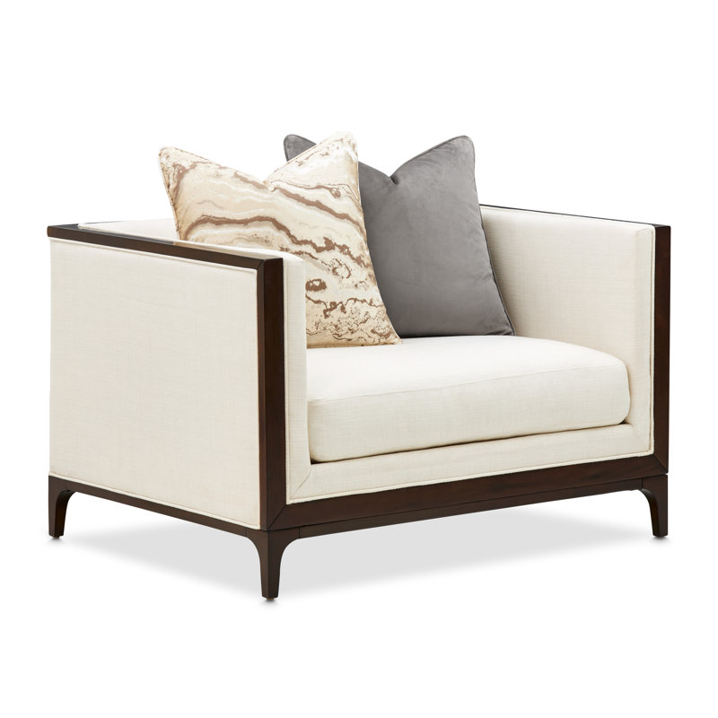 Belmont Place Matching Chair - Cream/espresso