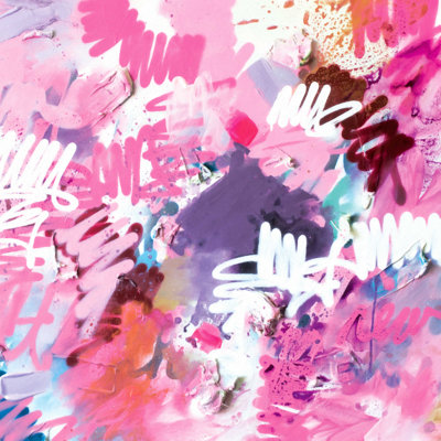 Arizona Kent Youngstrom Pink Brush Strokes par - impression sur toile tendue