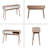 Entryway Table With 2 Carved Panel Drawers, Console Table With Storage Space And Wood Legs,Sofa Table Behind Couch For Hallway, Living Room